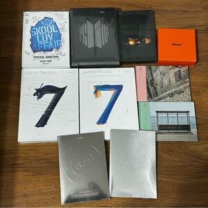BTS official kpop 11 albums CDs bundle sealed & unsealed FIRST PRESS